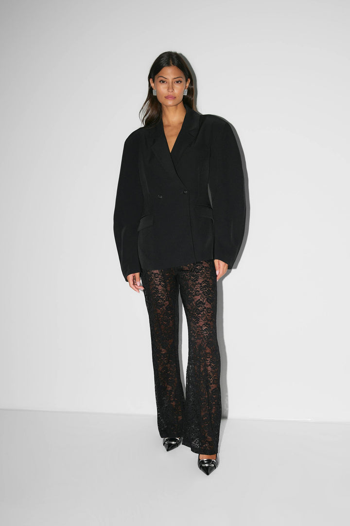 Ariana | Women's pants with lace and flared pant legs
